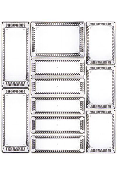 Nandy Home Sada 11 praktických organizérů do chladničky a skříně