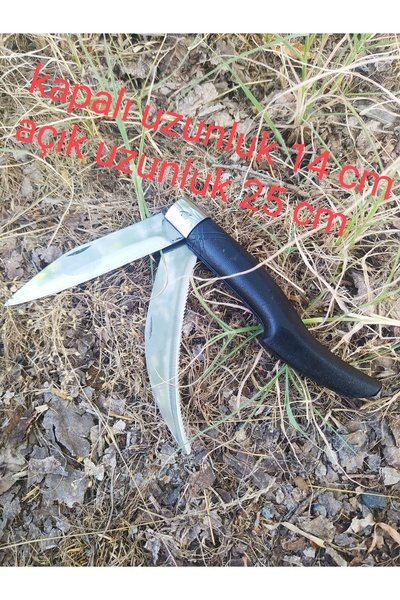 DİBA AVM tosya model Çift Ağızlı Testereli çakı Piknik Çakısı Kamp Bıçak Bıçağı Çakısı Outdoor Çakı 14 cm