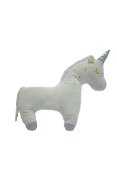 Halley Oyuncak 35 cm White Unicorn Soft Pillow