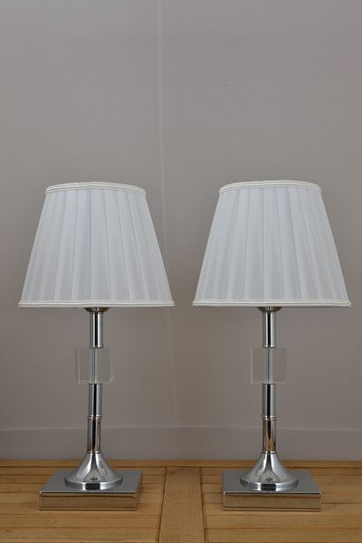 AbajurAksesuar Kreatos Double Silver Lampshade