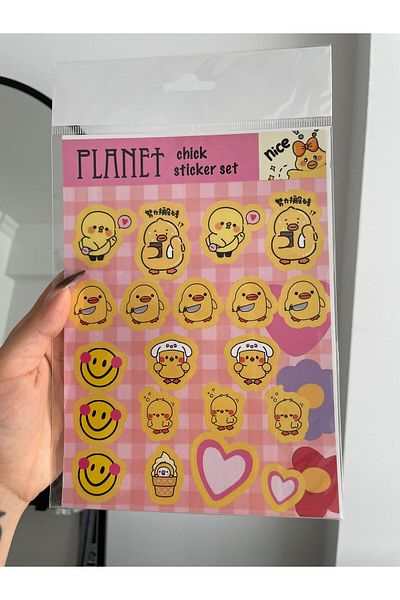 Planet Butik Chick Sticker Set