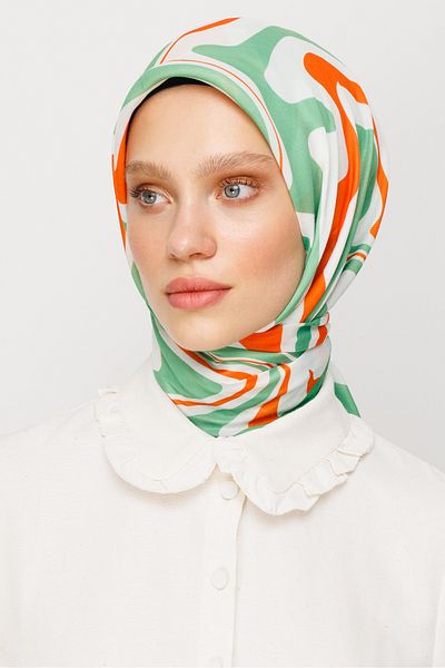 Mooncorn Ψηφιακό μαλακό κασκόλ Mira Pattern
