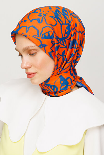 Mooncorn Digital Floral Patterned Soft Scarf