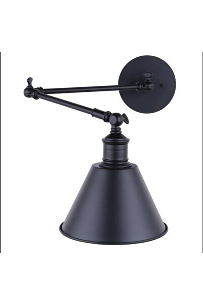 RİOLİGHT RIOLIGHT RETRO، ريفي، أسود عتيق 1XE27 رأس متحرك مع مصباح حائط أكروبات