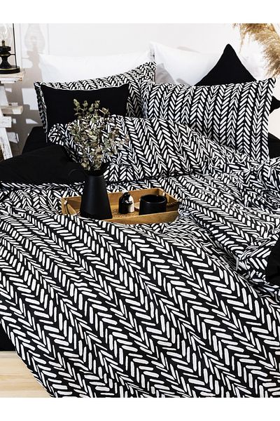 CAQQA İnjun Children & Youth Single Bed Sheet, Elastic Cotton Duvet Cover Set