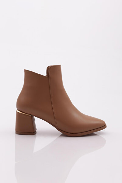 DGN Women's Heeled Boots Capıcıno 2133564