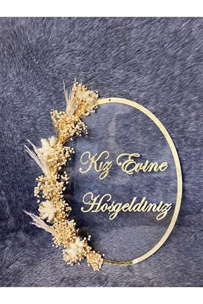 parıltı organizasyon Kız evine hoş geldiniz kalp süsü
