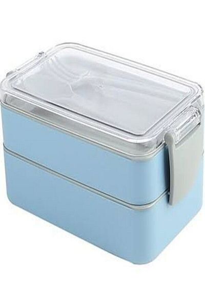 Titiz Aroni FelY 2-Tier Fiambrera Lunch Box - FEEDING Bowl
