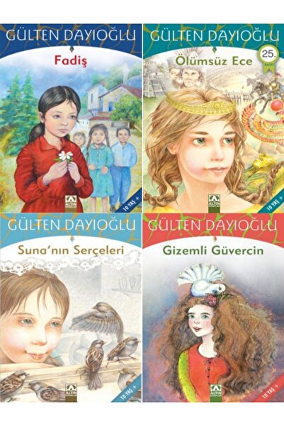 Altın Kitaplar Gülten Dayıoğlu Kitapları FADİŞ+ÖLÜMSÜZ ECE+SUNA'NIN SERÇELERİ...