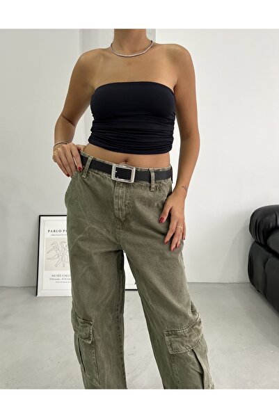 coaksco Curea CutOut Square argintie pentru femei