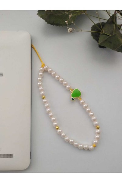 nasclaycollection Inci Hediyelik Telefon Askısı ,charm, Çanta Ve Cüzdan Süsü Armut