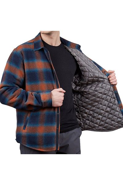 Alpinist 180301   Alpinist Elation Men's Coat Tile-Navy Blue m Model