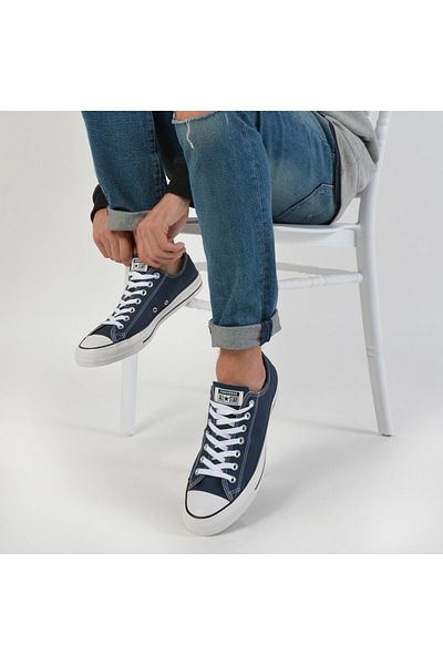 Navy blue hot sale converse mens
