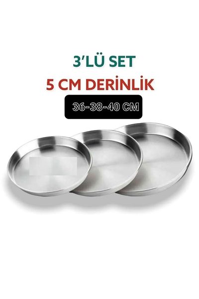 Yıldız çelik صينية فرن ألمنيوم بقلاوة 36-38-40 سم