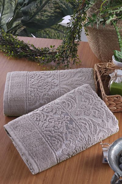 Zeynep Tekstil Soft | Set of 2 50x90 Cm Hand & Face Towels