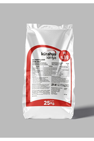 Kütahya Kimya DEMİR SÜLFAT 25 KG