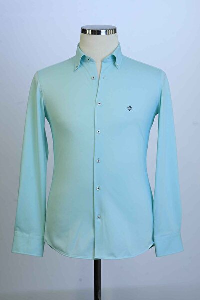 Paul Martin Canadian 100% Cotton, Knitted Fabric, Lycra, Collar Buttoned Men'...
