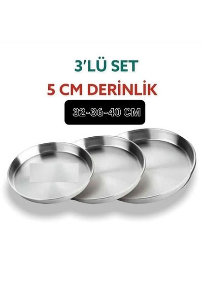 Yıldız çelik صينية فرن ألمنيوم بقلاوة 32-36-40 سم