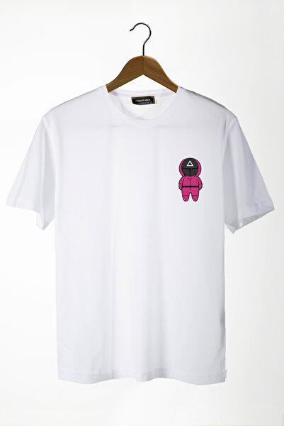 Terapi Men Tricou de bază din bumbac, unisex, alb, cu imprimeu pentru păpușă ...