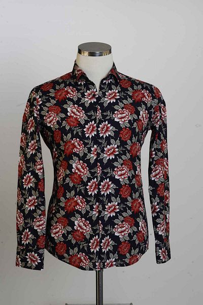 Paul Martin Canadian 100% Cotton Patterned Printed Digital Men's Shirt PM3417R18