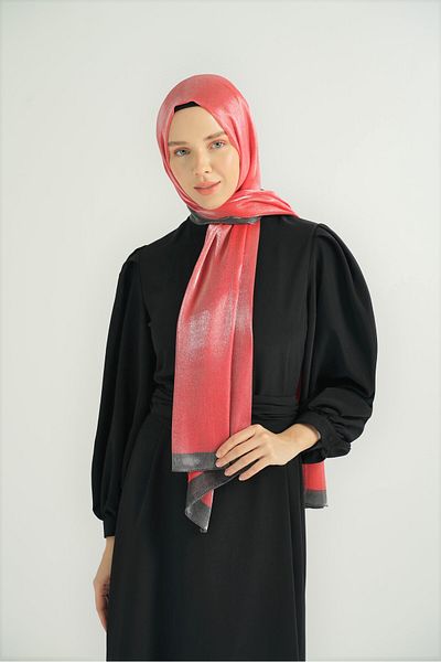 ARMANDA Red Pearl Shawl
