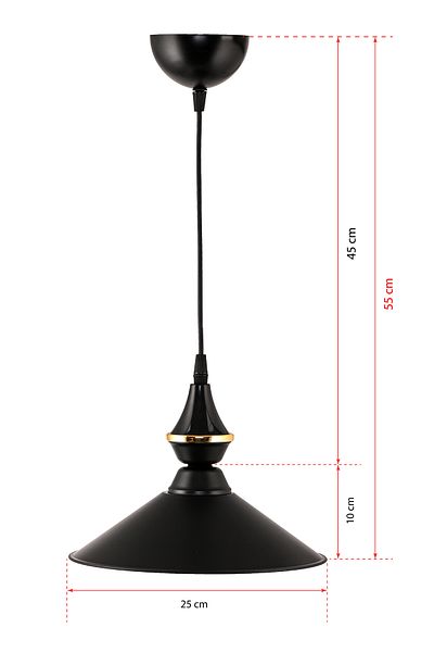 DEDE SINGLE UFO PENDANT LIGHT CHANDELIER WITH JAPANESE HAT