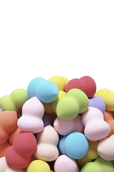 Roesıa Rose Cosmetics Karma Renk 6 lı Makyaj Süngeri