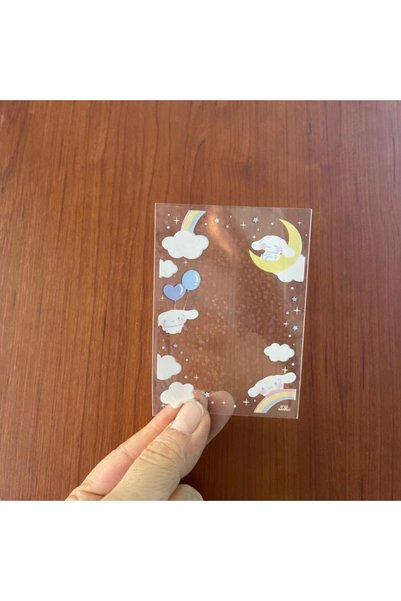 Kpop Dünyasi Cinnamoroll Desenli Kart Koruyucu 3