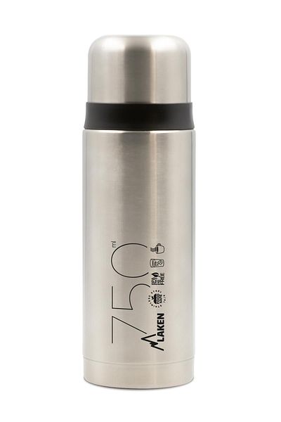 LAKEN Steel Thermo Liquids Flask 0,75L - Metal