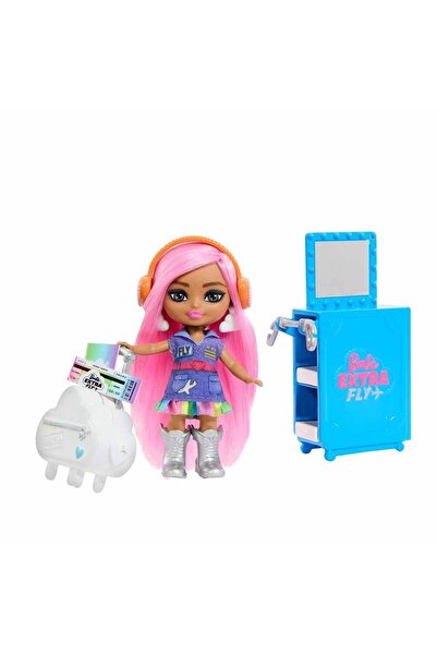 Barbie Extra Jet ve Extra Mini Minis Oyun Seti HPF72