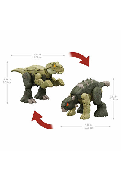 JURASSIC WORLD Double Danger HLP05 - Tyrannosaurus Rex & Ankylosaurus