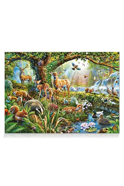 Star Puzzle 1000 Parça Ormanda Yaşam Puzzle