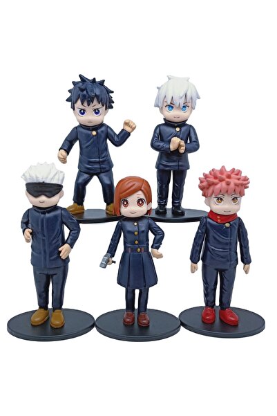NETAVANTAJ Jujutsu Kaisen İtadori Yuji Gojo Satoru Aksiyon Figür Seti 5&#