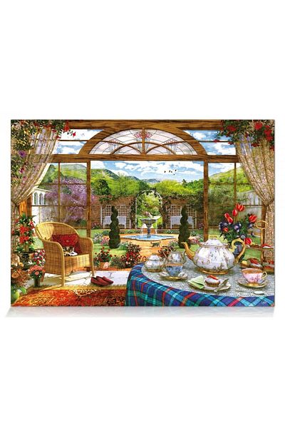 Star Puzzle 1000 Piece Winter Garden Puzzle