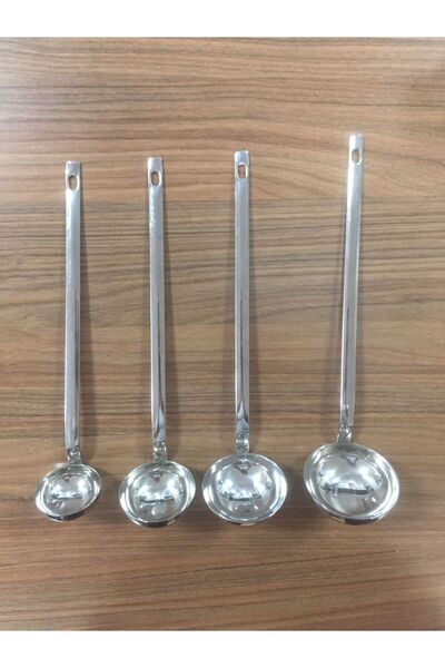Güren Metal Sos Kepçe Seti 4 Parça
