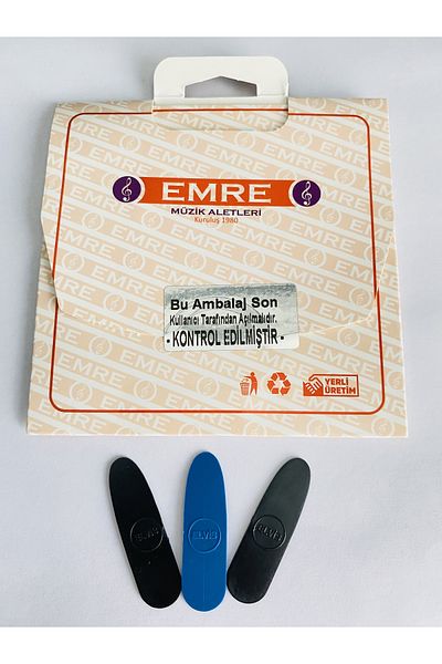 GMC MUSIC STORE Emre 0.20 mm Pyramid - Silk Bamlı Long Neck Binding Wire + Plectrum Gift