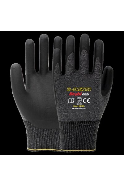 Beybi Flex110 10 مقاس 12 زوجًا من قفازات الليكرا النتريل الليكرا المصنوعة من ...