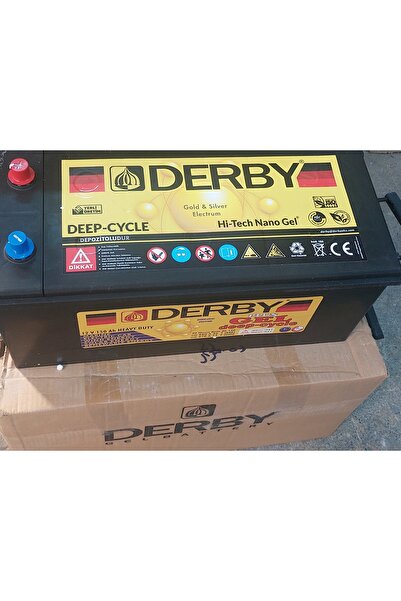 Derby jel akü 12 volt 150 amper