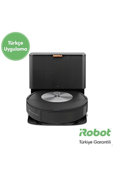iRobot Roomba J7+ Combo Μαύρη ηλεκτρική σκούπα ρομπότ