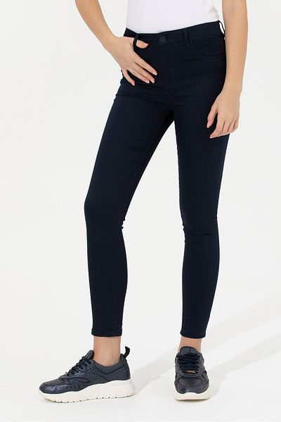 U.S. Polo Assn. Women's Navy Blue Trousers