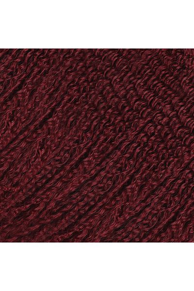 KONAK PERUK Black / Red Ombreli Brazilian Afro Wave Hair
