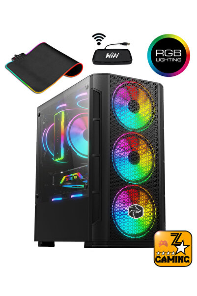 Zeiron Acx14 Ryzen 5 5500 16GB 256GB M.2 SSD+1TB HDD Gtx1050Ti Oyuncu Bilgisa...