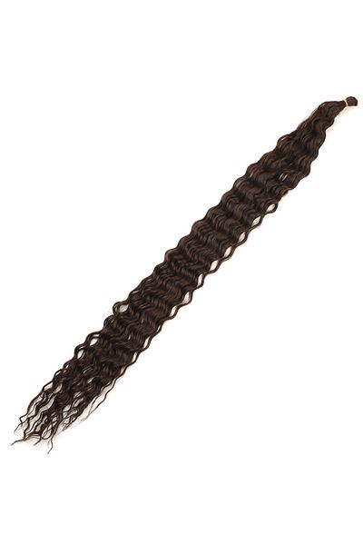 KONAK PERUK Russian Afro Wave Hair - Brown