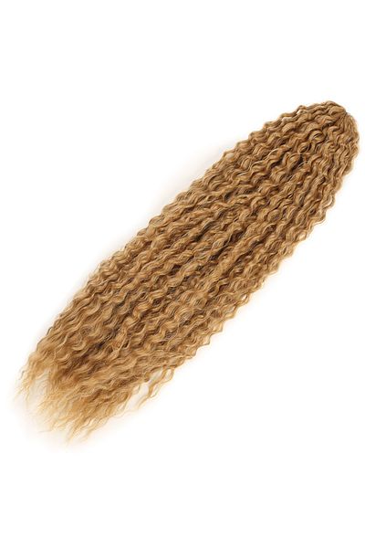 KONAK PERUK Afro Brasiliën Wave Hair - Caramel