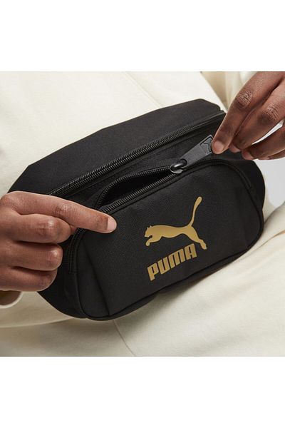 Puma Classics Archive Waist Bag Γυναικεία Τσάντα - Μαύρη - 07998601