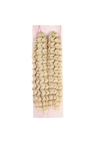 KONAK PERUK Platinum Afro Water Wave - Nice Bulk Hair