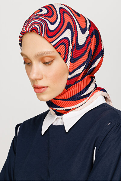 Mooncorn Mira Pattern Pleated Scarf