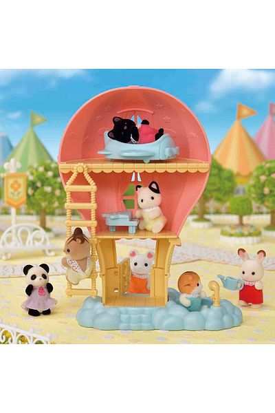 SYLVANIAN FAMILIES Modalist Families Baby Balloon Play House New Desinger 744636