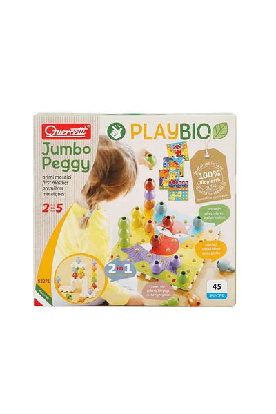 Sunman Quercetti PlayBio Jumbo Mosaic Hobby Set
