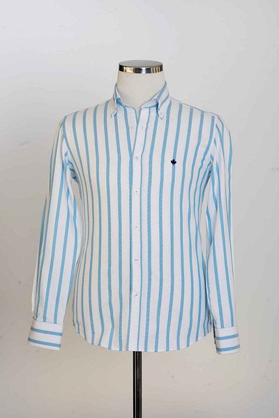 Paul Martin Canadian 100% Cotton Striped Men's Shirt PM3487R37